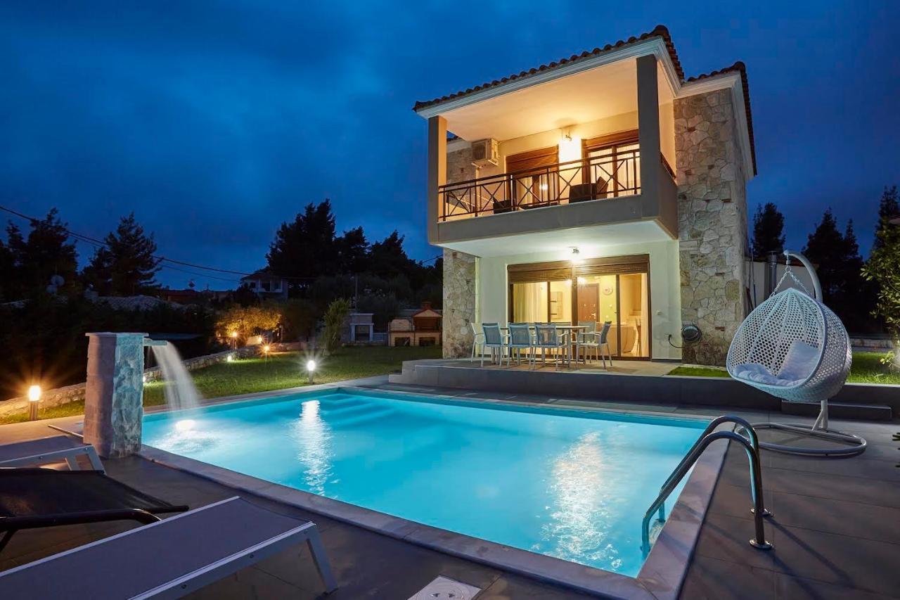 Earthy Boutique Luxurious House -Marble Luxury House Villa Palioúri Eksteriør bilde