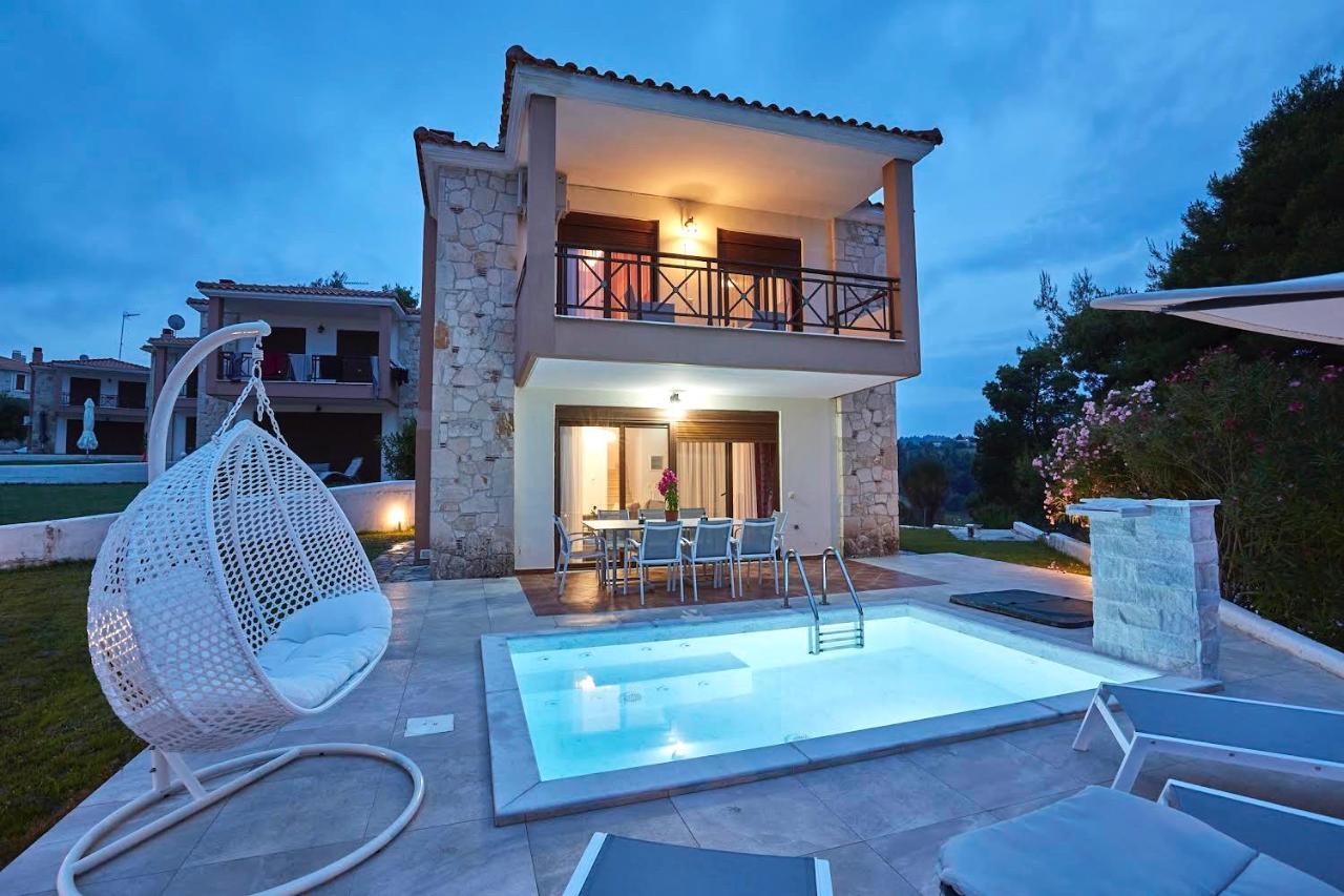 Earthy Boutique Luxurious House -Marble Luxury House Villa Palioúri Eksteriør bilde