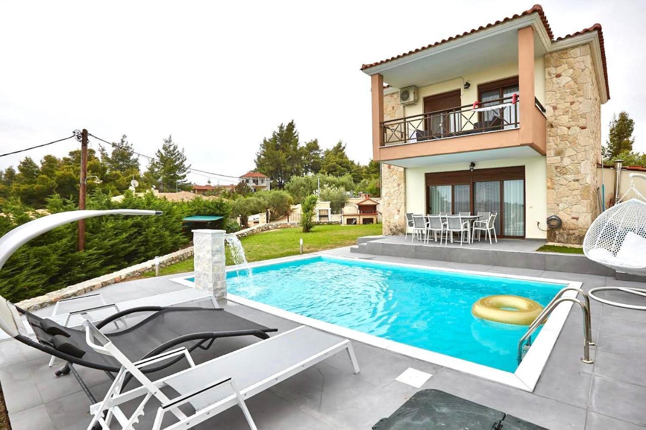 Earthy Boutique Luxurious House -Marble Luxury House Villa Palioúri Eksteriør bilde